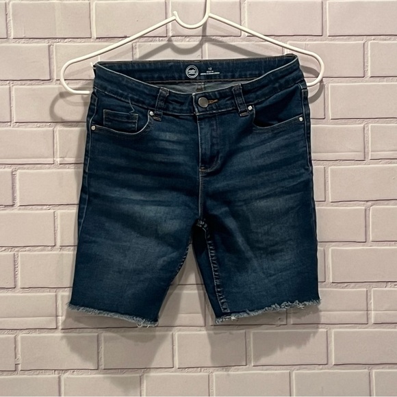 WONDER NATION girls denim blue shorts/size 12 - Picture 4 of 6